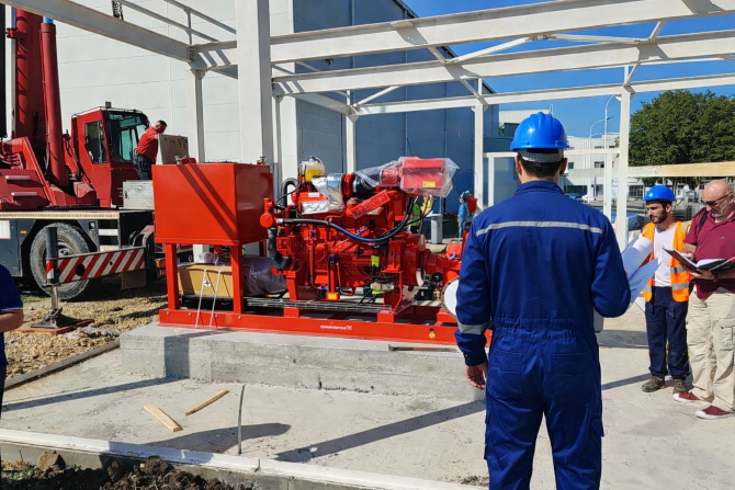 Industrial fire protection systems